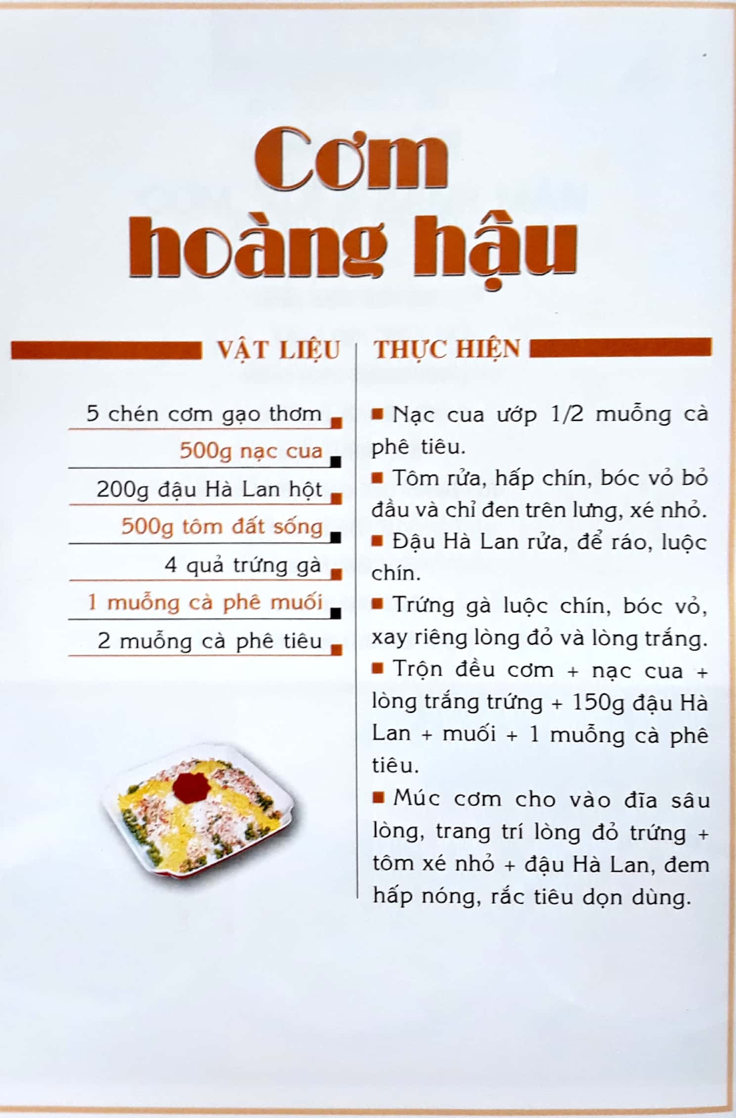 các món cơm, xôi và bánh mặn (tb) - Ảnh 4