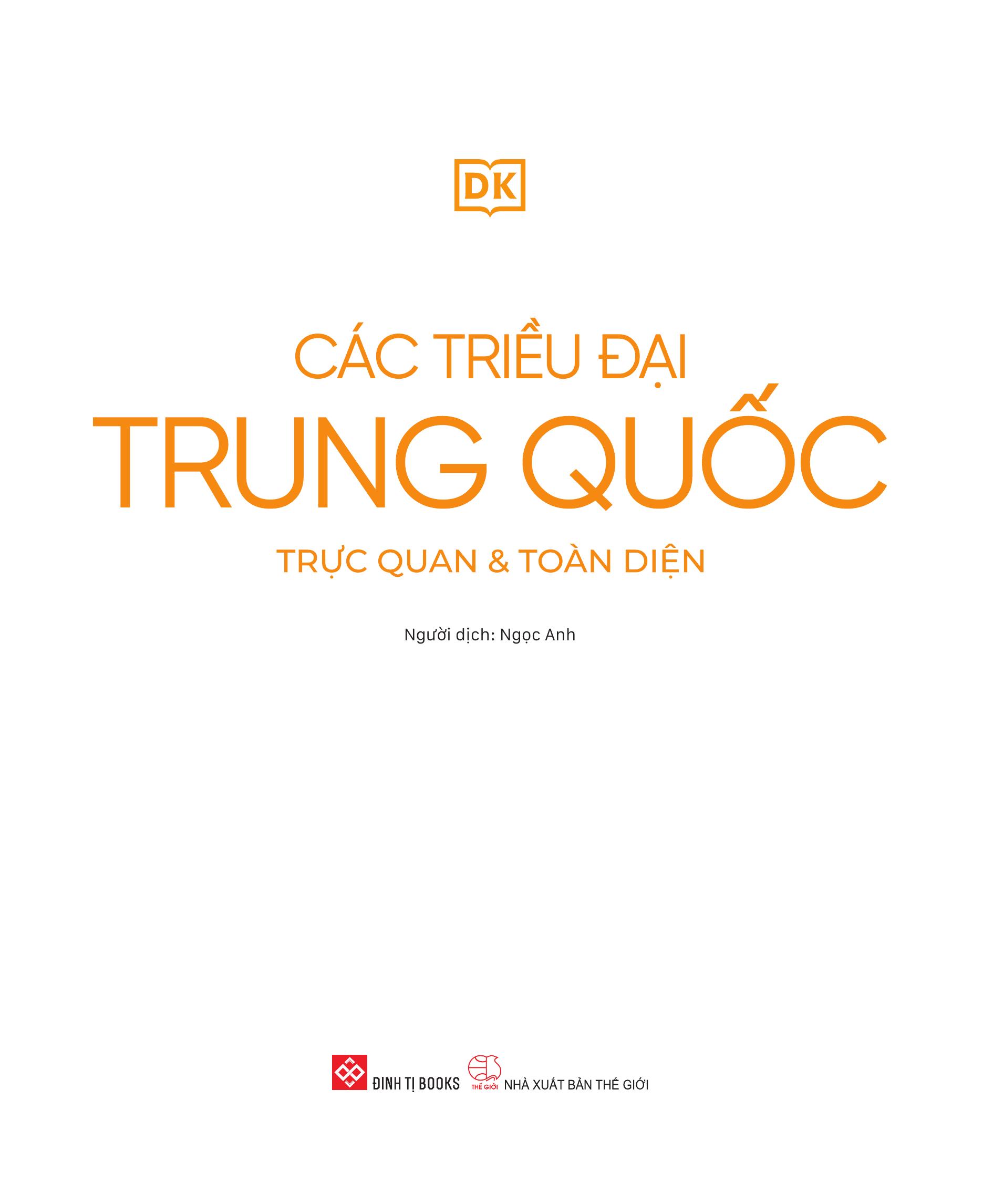 Các Triều Đại Trung Quốc - Trực Quan Và Toàn Diện - Bìa Cứng - Ảnh 3