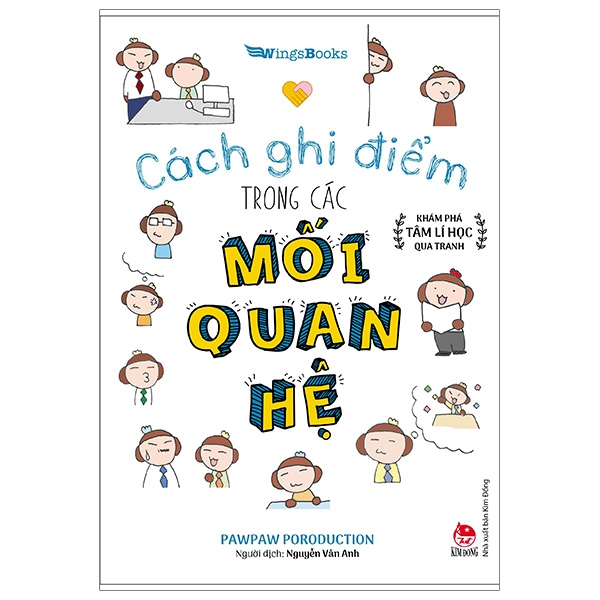 cách ghi điểm trong các mối quan hệ - khám phá tâm lí học qua tranh