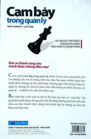 cạm bẫy trong quản lý - Ảnh 10