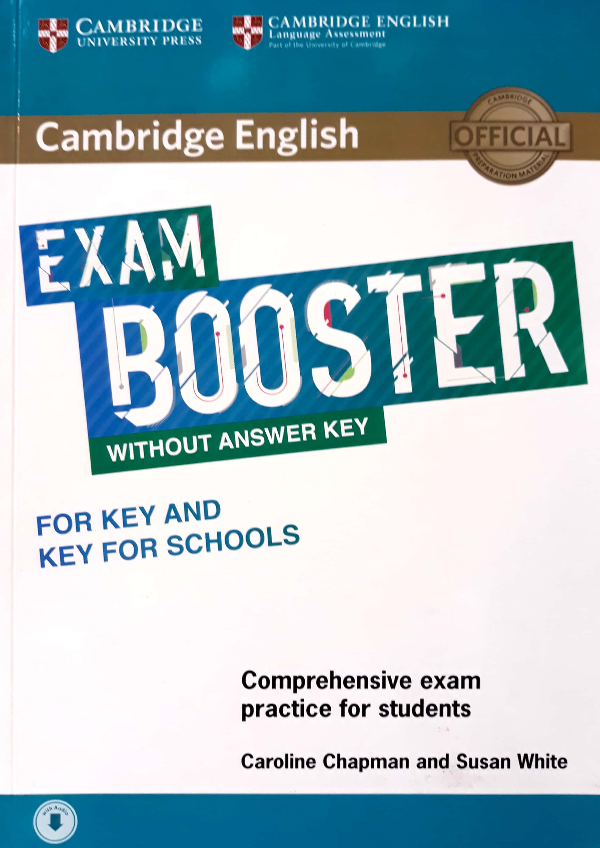 cam english exam booster for key and key for schools sb w/o ans w audio