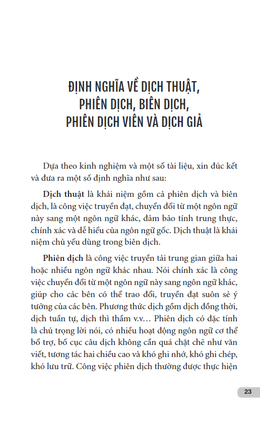 cẩm nang kỹ năng nghề phiên dịch - Ảnh 24