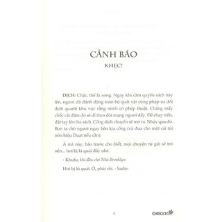 cẩm nang pháp sư nhà brookylyn - ngoại truyện series biên niên sử nhà kane - Ảnh 4