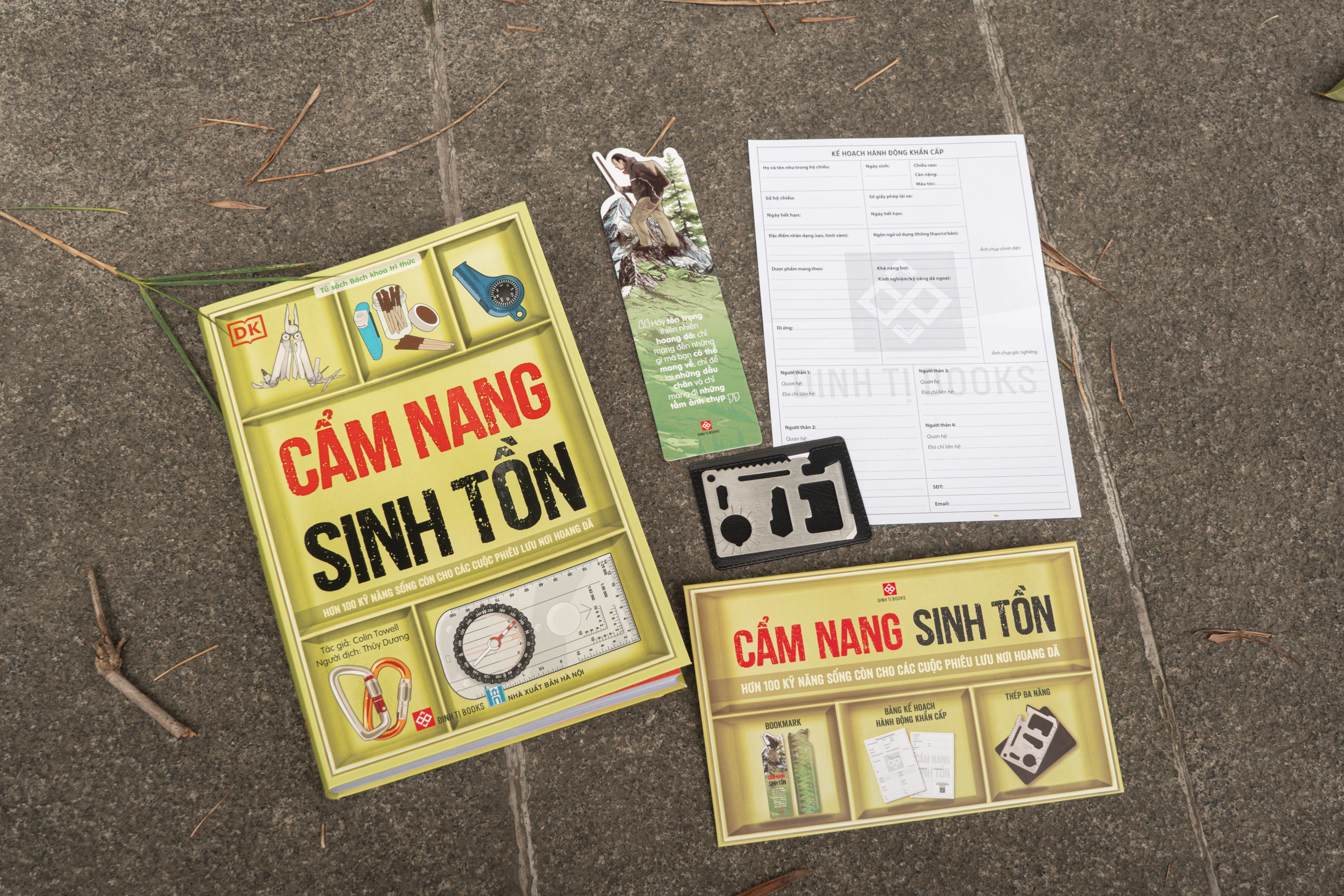 Cẩm Nang Sinh Tồn - Hơn 100 Kỹ Năng Sống Còn Cho Các Cuộc Phiêu Lưu Nơi Hoang Dã - Bìa Cứng - Tặng Kèm Bookmark + Thép Đa Năng + Bảng Kế Hoạch Hành Động Khẩn Cấp - Ảnh 4