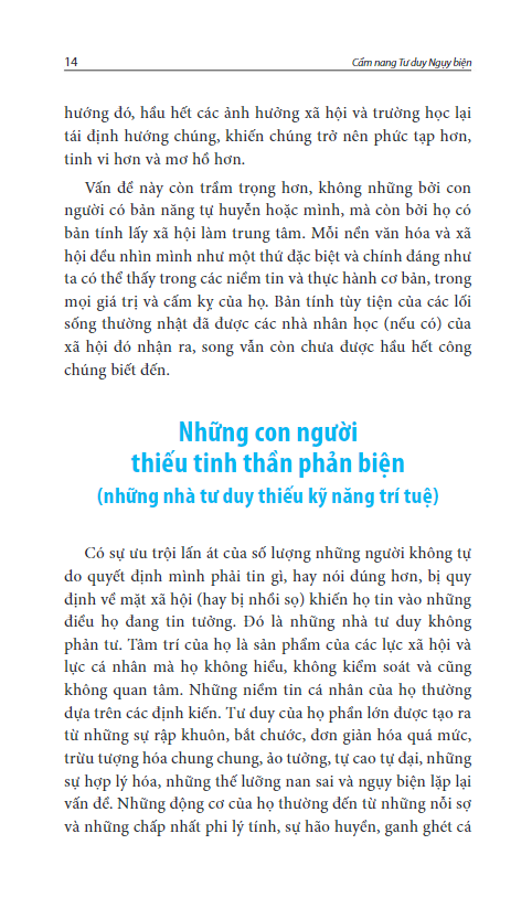 cẩm nang tư duy ngụy biện - nghệ thuật đánh lừa và thao túng (tái bản 2023 ) - Ảnh 13