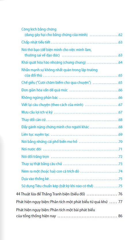 cẩm nang tư duy ngụy biện - nghệ thuật đánh lừa và thao túng (tái bản 2023 ) - Ảnh 6