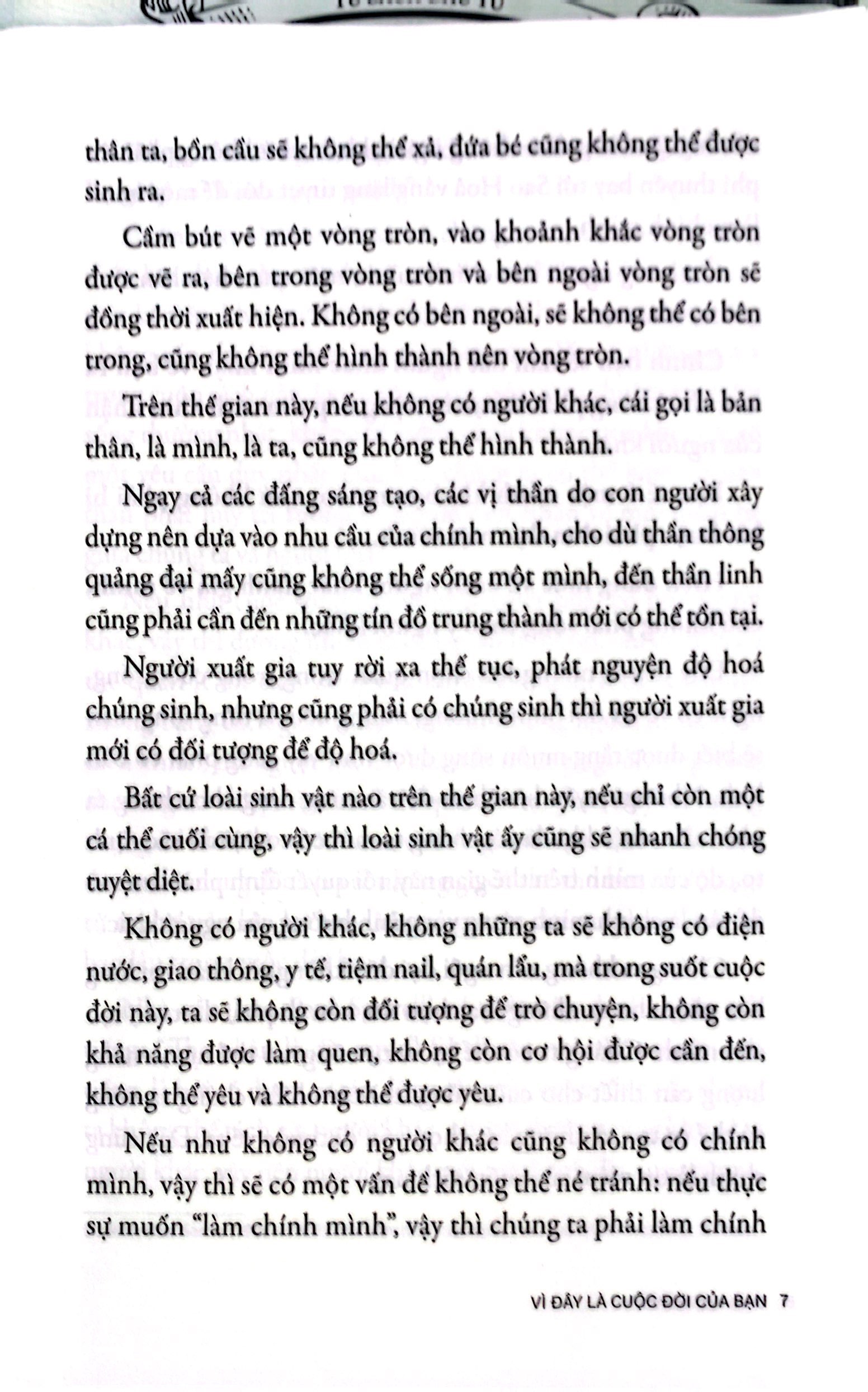 cảm xúc không phải đặc quyền - vì đây là cuộc đời của bạn - Ảnh 7