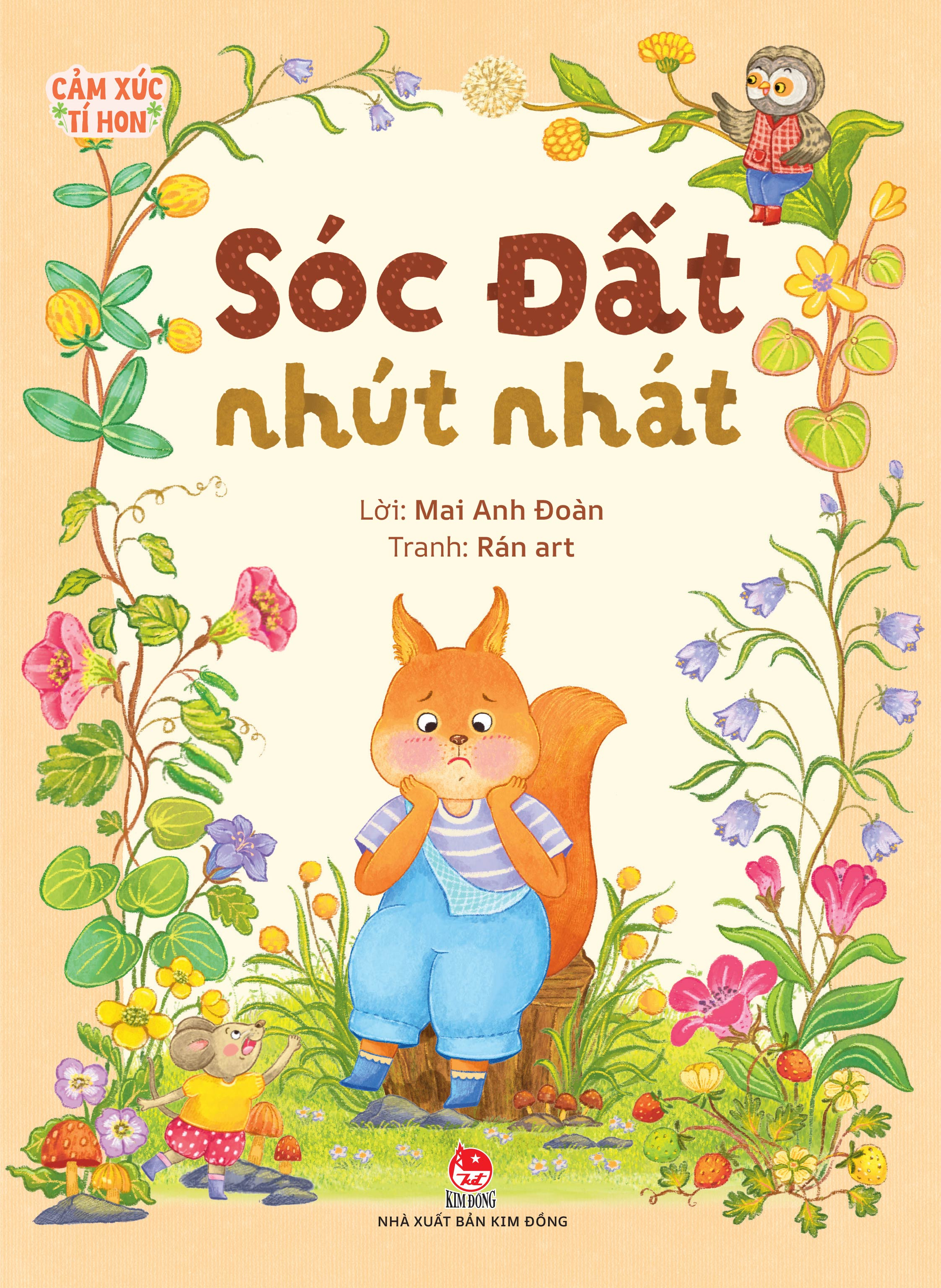 Cảm Xúc Tí Hon - Sóc Đất Nhút Nhát - Ảnh 2