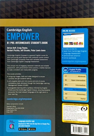 cambridge english empower pre-intermediate student's book with online assessment and practice, and online workbook: pre-intermediate - Ảnh 10