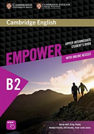 cambridge english empower upper intermediate student's book with online assessment and practice, and online workbook: upper intermediate