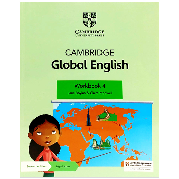 cambridge global english workbook 4 with digital access (1 year)