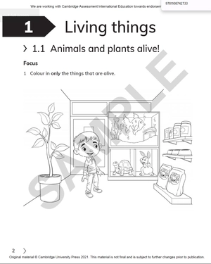 cambridge primary science workbook 1 with digital access (1 year) 2nd edition - Ảnh 3
