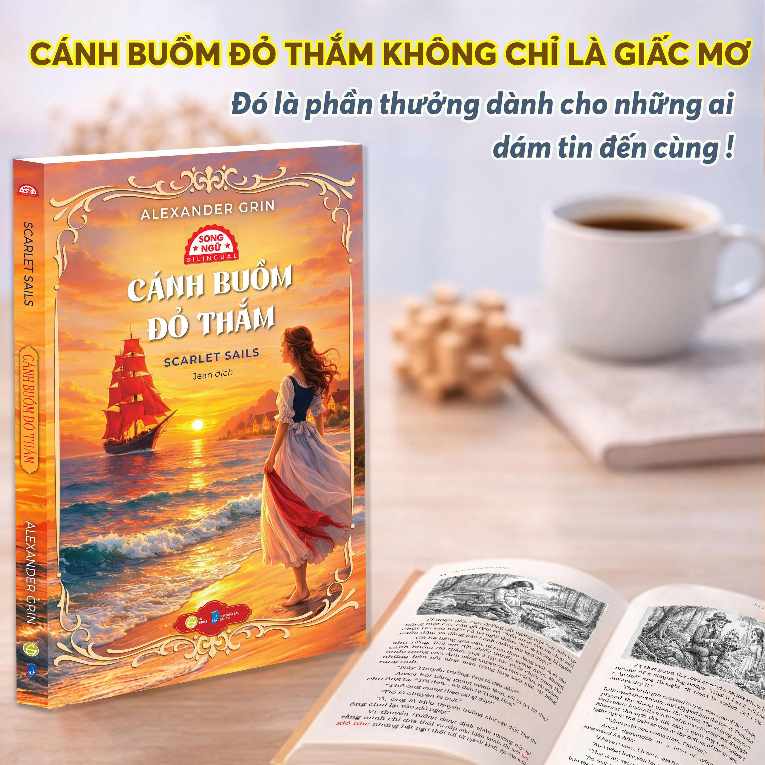 Cánh Buồm Đỏ Thắm - Scarlet Sails - Song Ngữ Việt-Anh - Ảnh 6