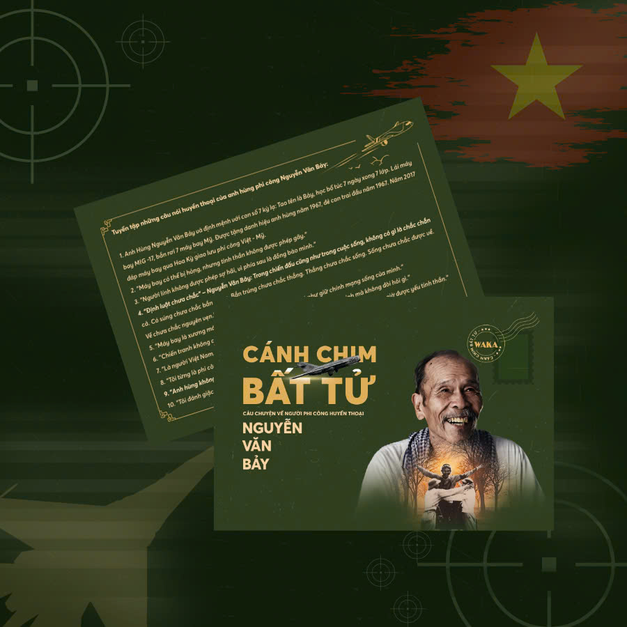 Cánh Chim Bất Tử - Câu Chuyện Về Người Phi Công Huyền Thoại Nguyễn Văn Bảy - Phiên Bản Kỷ Niệm 80 Năm - Tặng Kèm Bookmark + Postcard - Ảnh 5