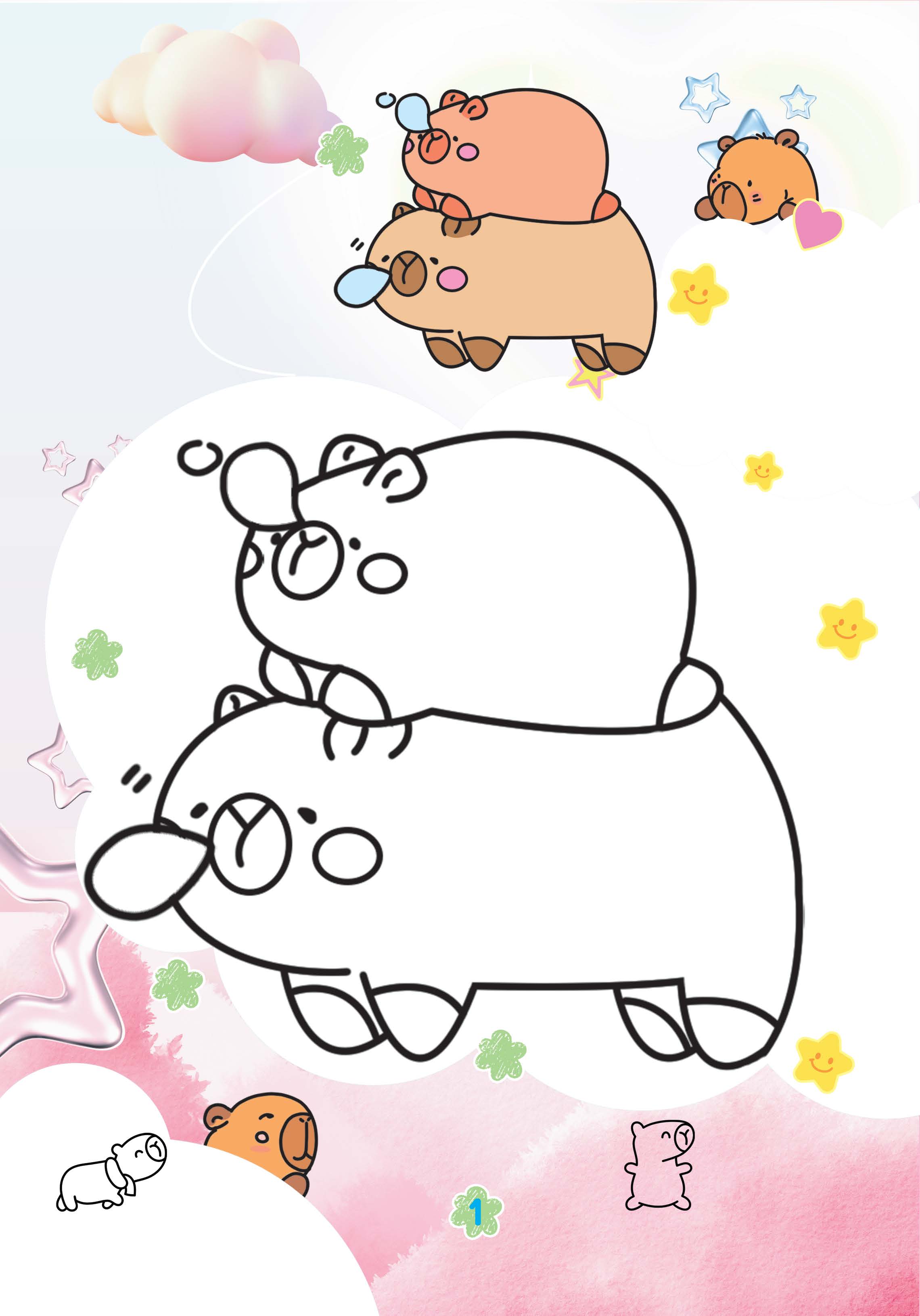 capybara thư giãn - Ảnh 3