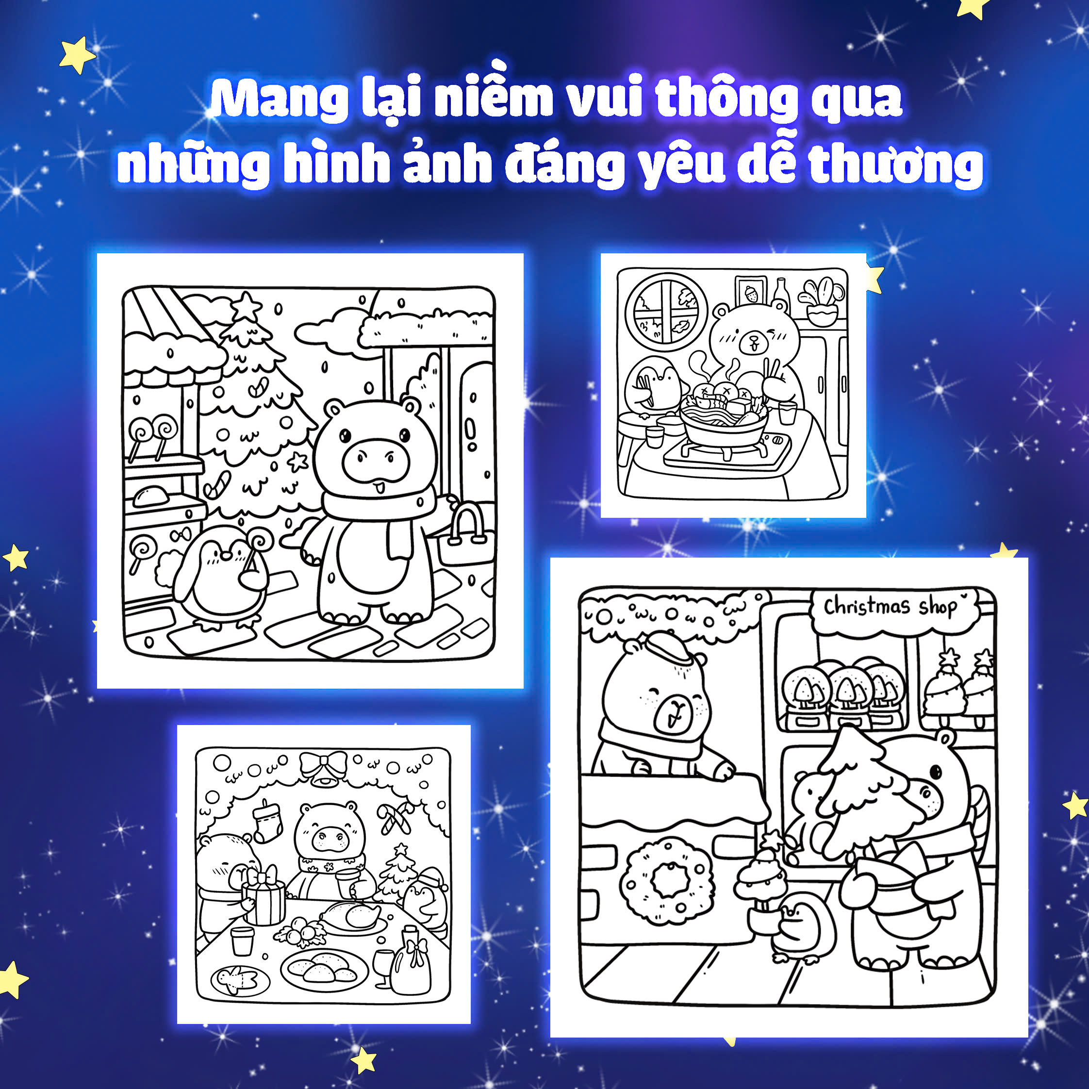 capybara và ngân hà lấp lánh - Ảnh 4