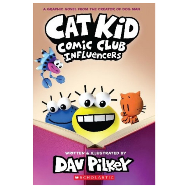 cat kid comic club 5 - influencers