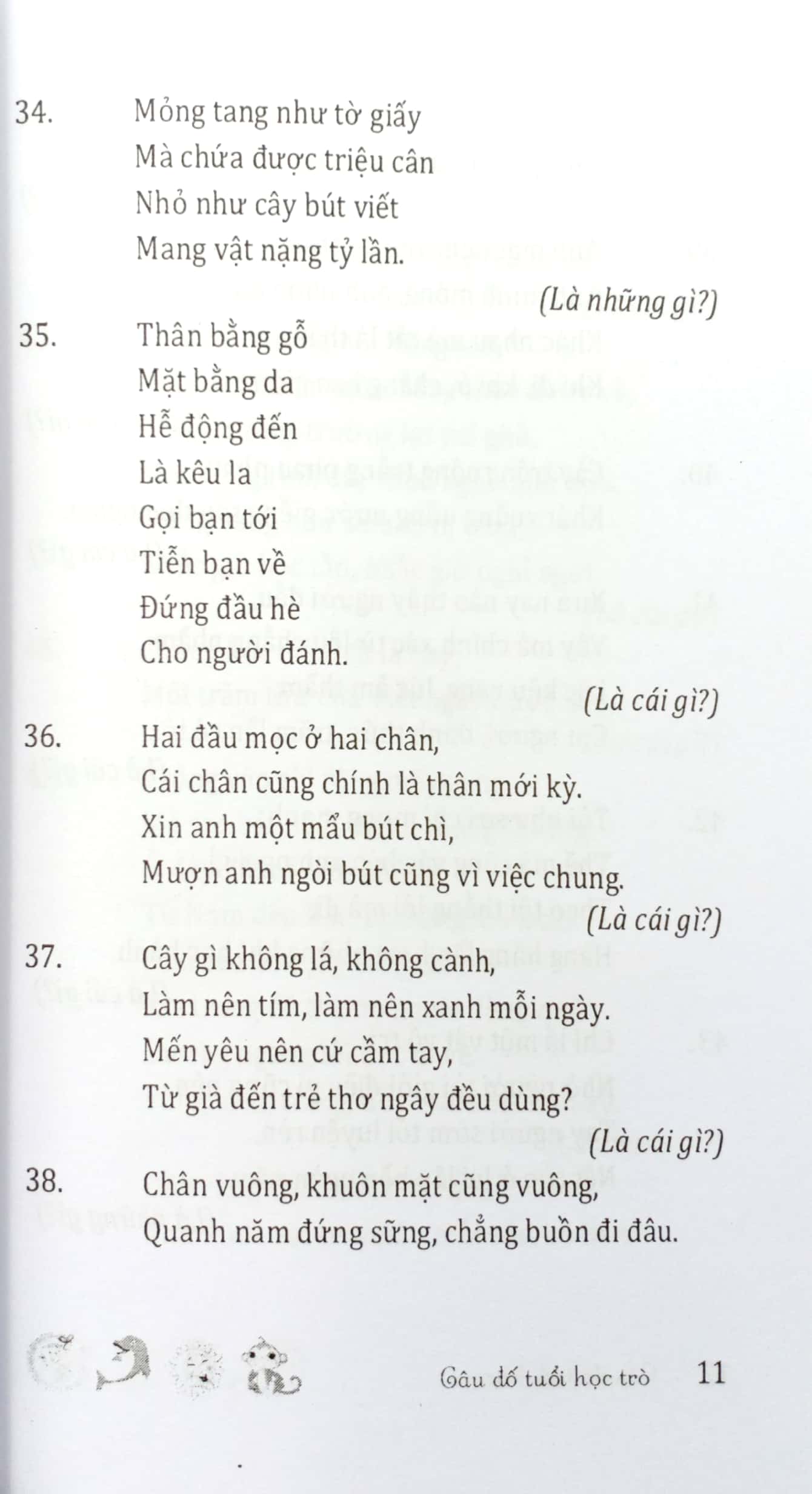 câu đố tuổi học trò - Ảnh 9