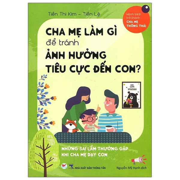 cha mẹ làm gì để tránh ảnh hưởng tiêu cực đến con?