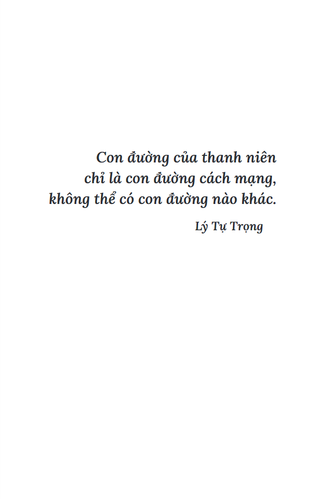 Chân Dung Anh Hùng Lý Tự Trọng - Qua Những Tư Liệu Lịch Sử - Ảnh 6