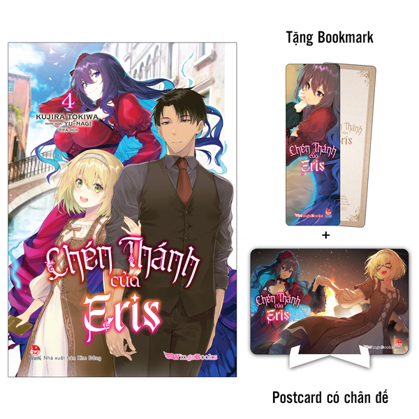 chén thánh của eris - tập 4 - tặng kèm bookmark + postcard có chân đế