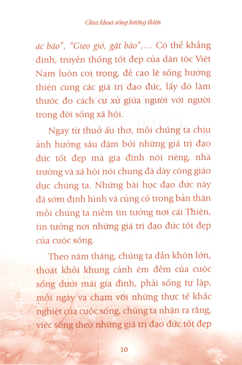 chìa khóa sống hướng thiện (tái bản) - Ảnh 4