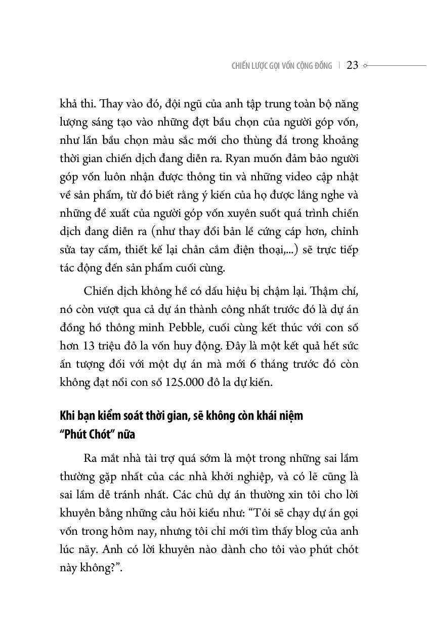 chiến lược gọi vốn cộng đồng - Ảnh 8