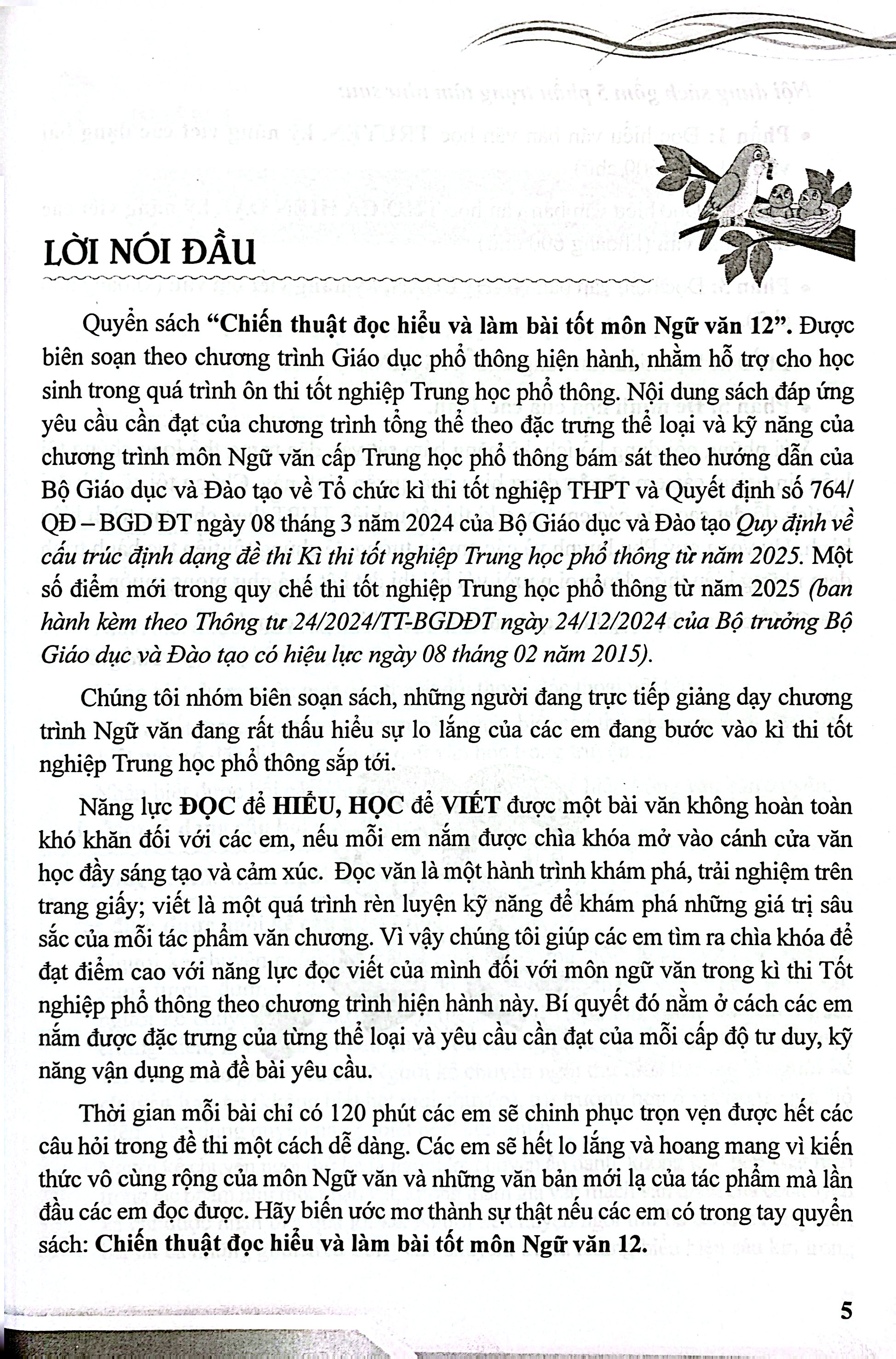 Chiến Thuật Đọc Hiểu Và Làm Bài Tốt Môn Ngữ Văn 12 - Luyện Thi Tốt Nghiệp Trung Học Phổ Thông - Ảnh 5