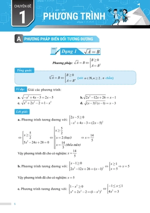 chinh phục đề thi vào 10 môn toán (tái bản) - Ảnh 6