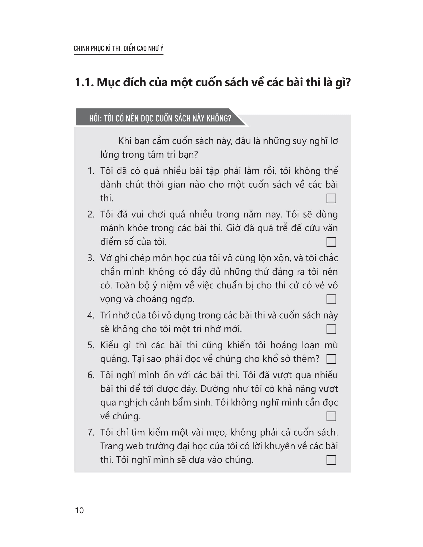 chinh phục kì thi - điểm cao như ý - Ảnh 7