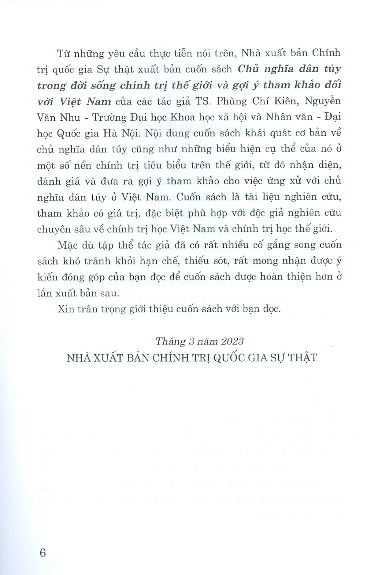 chủ nghĩa dân túy trong đời sống chính trị thế giới và gợi ý tham khảo đối với việt nam - Ảnh 4