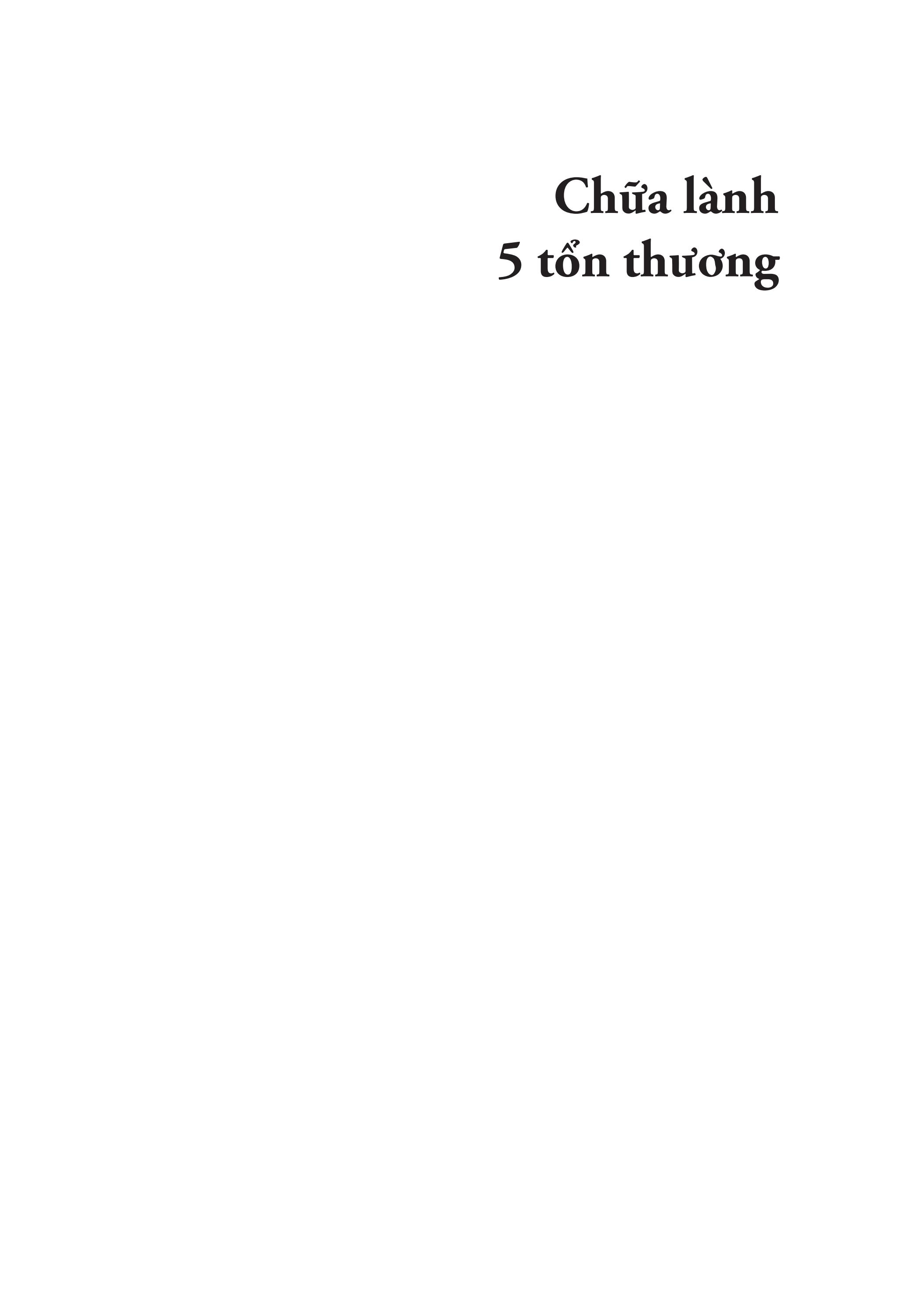 chữa lành 5 tổn thương - Ảnh 3