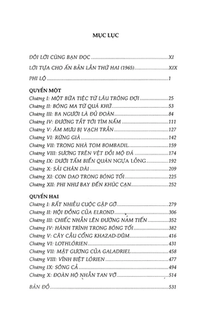 chúa tể những chiếc nhẫn - tập 1 - đoàn hộ nhẫn (tái bản 2025) - Ảnh 3