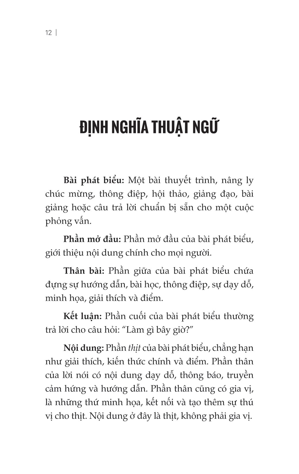 chuẩn bị bài nói chuyện từ trang giấy trắng - Ảnh 14
