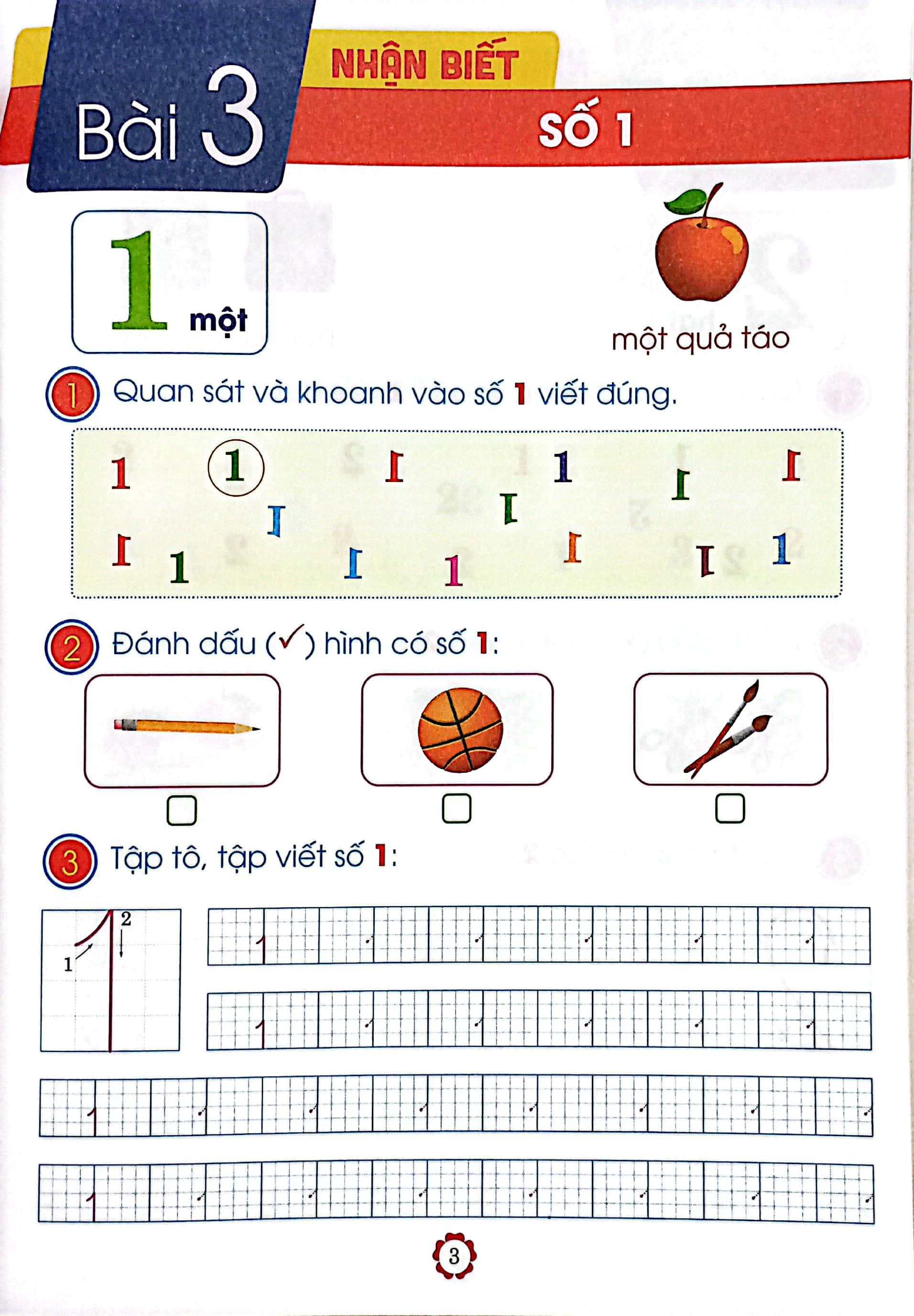 chuẩn bị bé vào lớp 1 - bé làm quen với toán (dành cho bé 4-5 tuổi) - Ảnh 5
