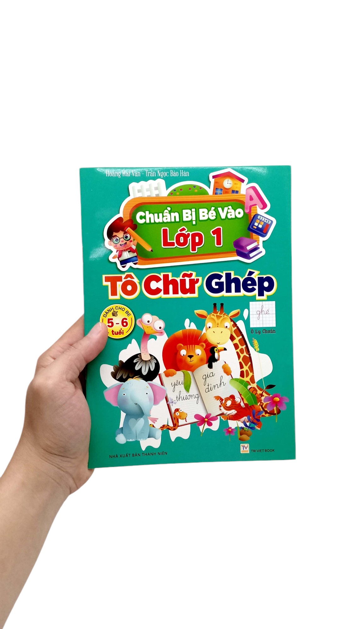 chuẩn bị bé vào lớp 1 - tô chữ ghép (dành cho bé 5-6 tuổi) - Ảnh 7