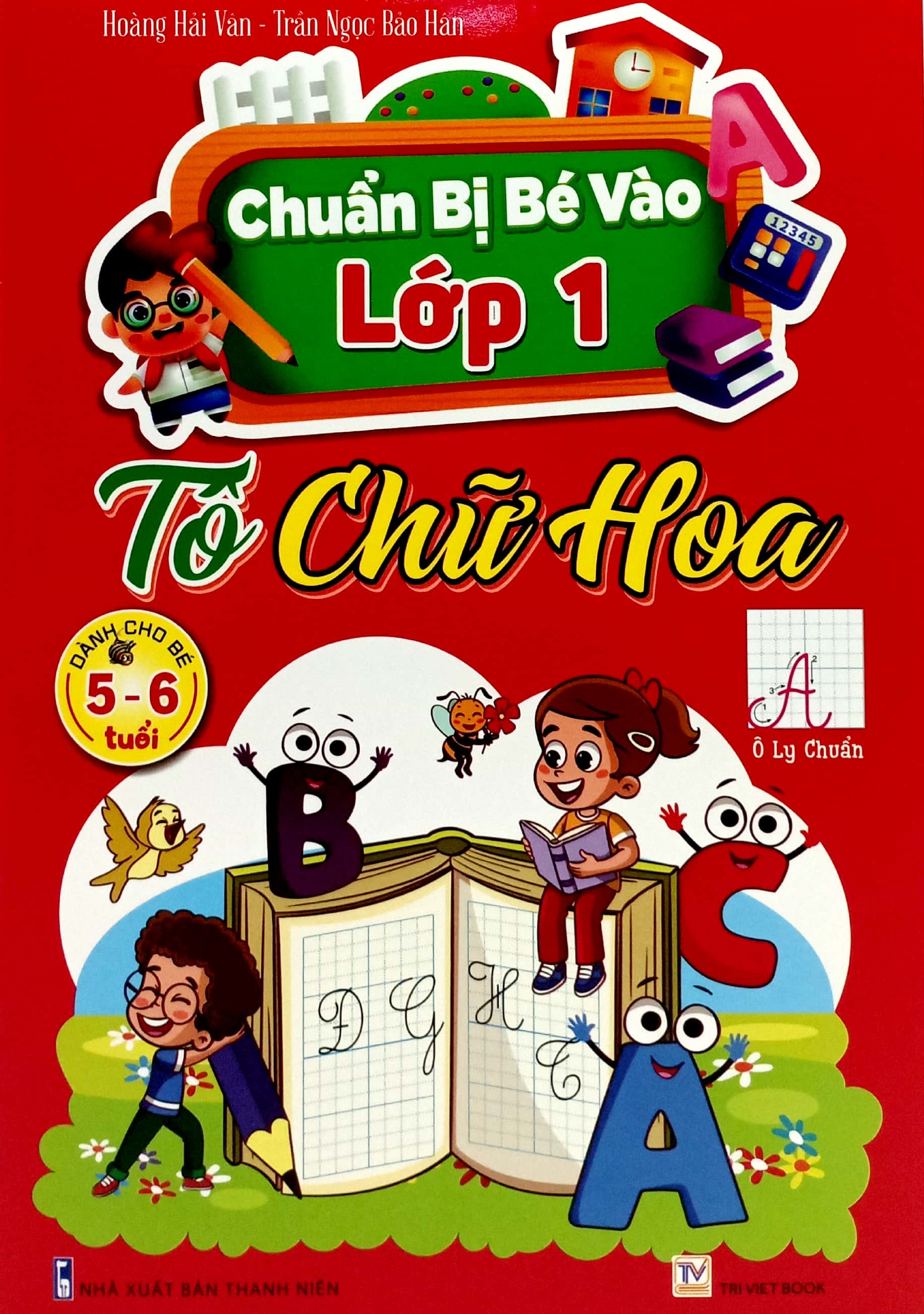 chuẩn bị bé vào lớp 1 - tô chữ hoa (dành cho bé 5-6 tuổi) - Ảnh 2