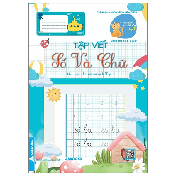 chuẩn bị cho bé vào lớp 1 - dành cho bé 4-5 tuổi - tập viết số và chữ