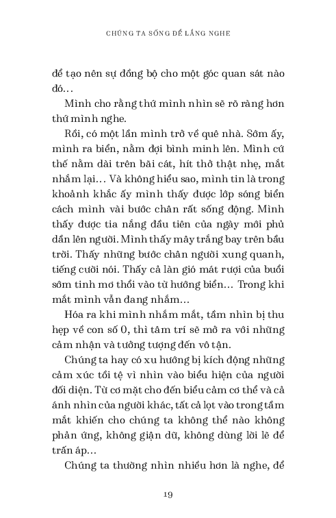 chúng ta sống để lắng nghe - Ảnh 9