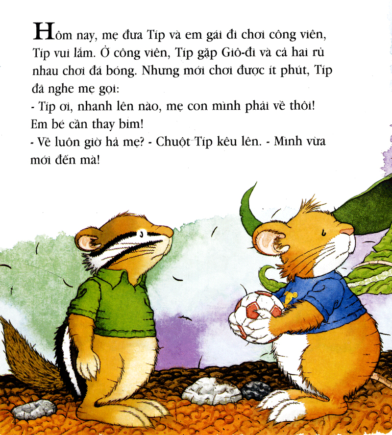Chuột Típ - Bỉm Ơi, Tạm Biệt (Tái Bản 2019) - Ảnh 3