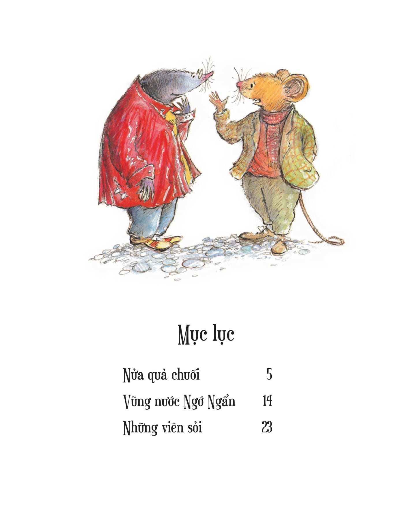 chuột và chũi - những viên sỏi - Ảnh 3