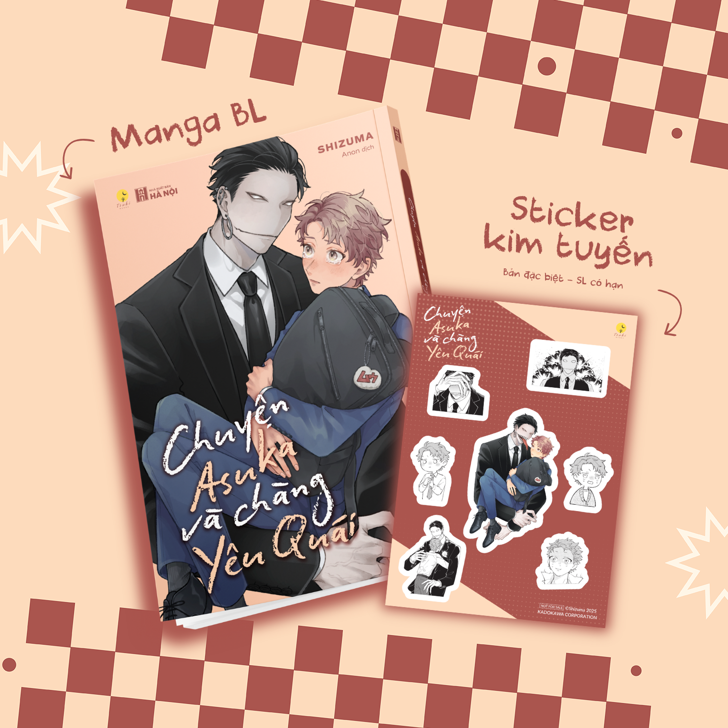Chuyện Asuka Và Chàng Yêu Quái - Bản Đạc Biệt - Tặng Kèm Tờ Sticker Cán Kim Tuyến - Ảnh 2
