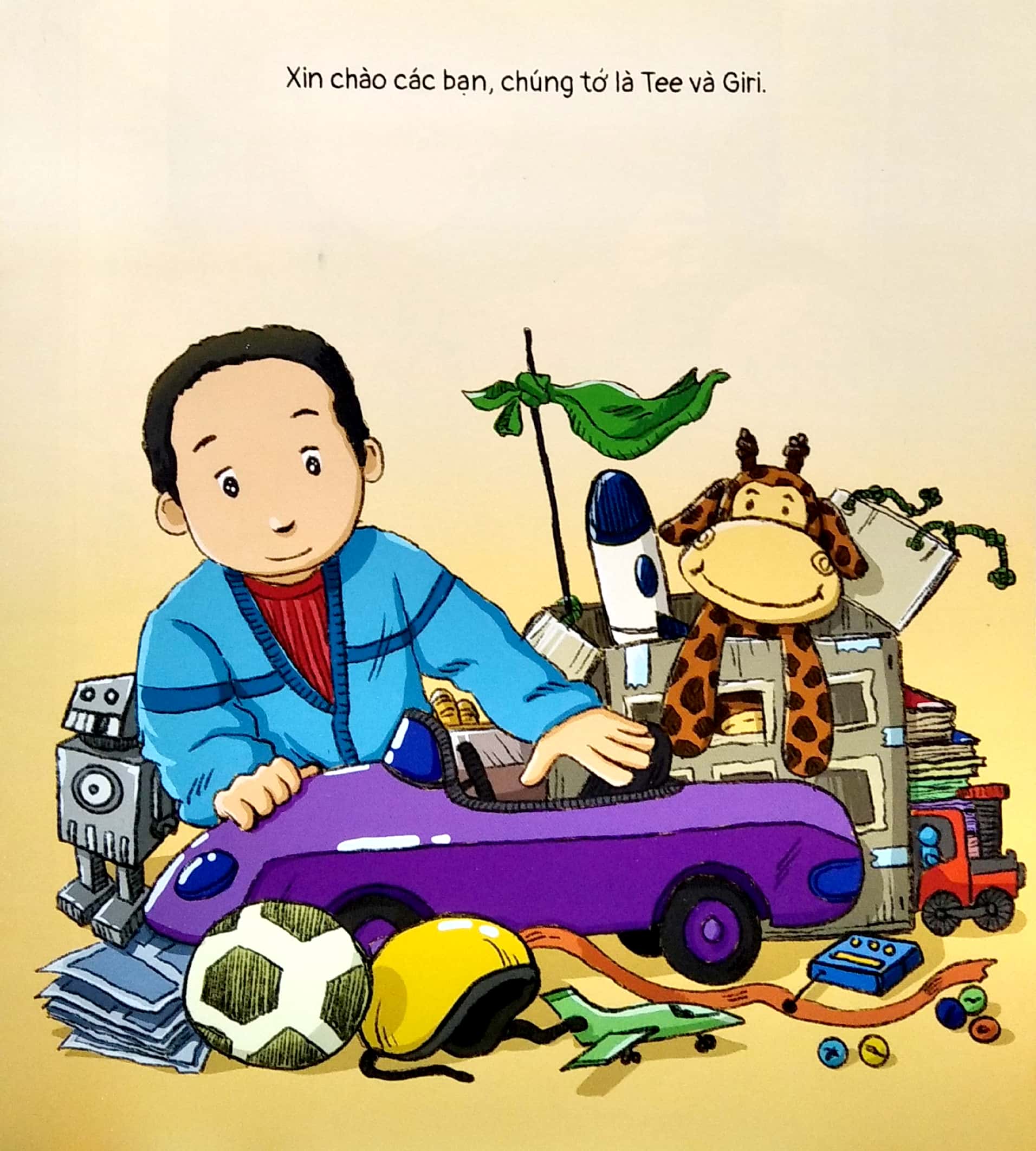 chuyện của tee và giri - việc nhà thật là vui! - Ảnh 4