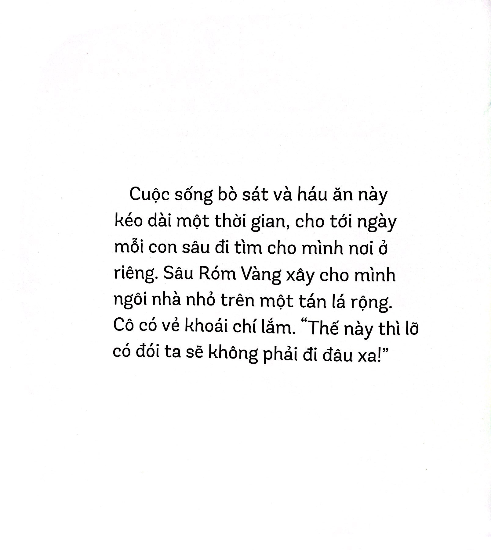 chuyện kể cho bé - cô sâu róm vàng - Ảnh 5