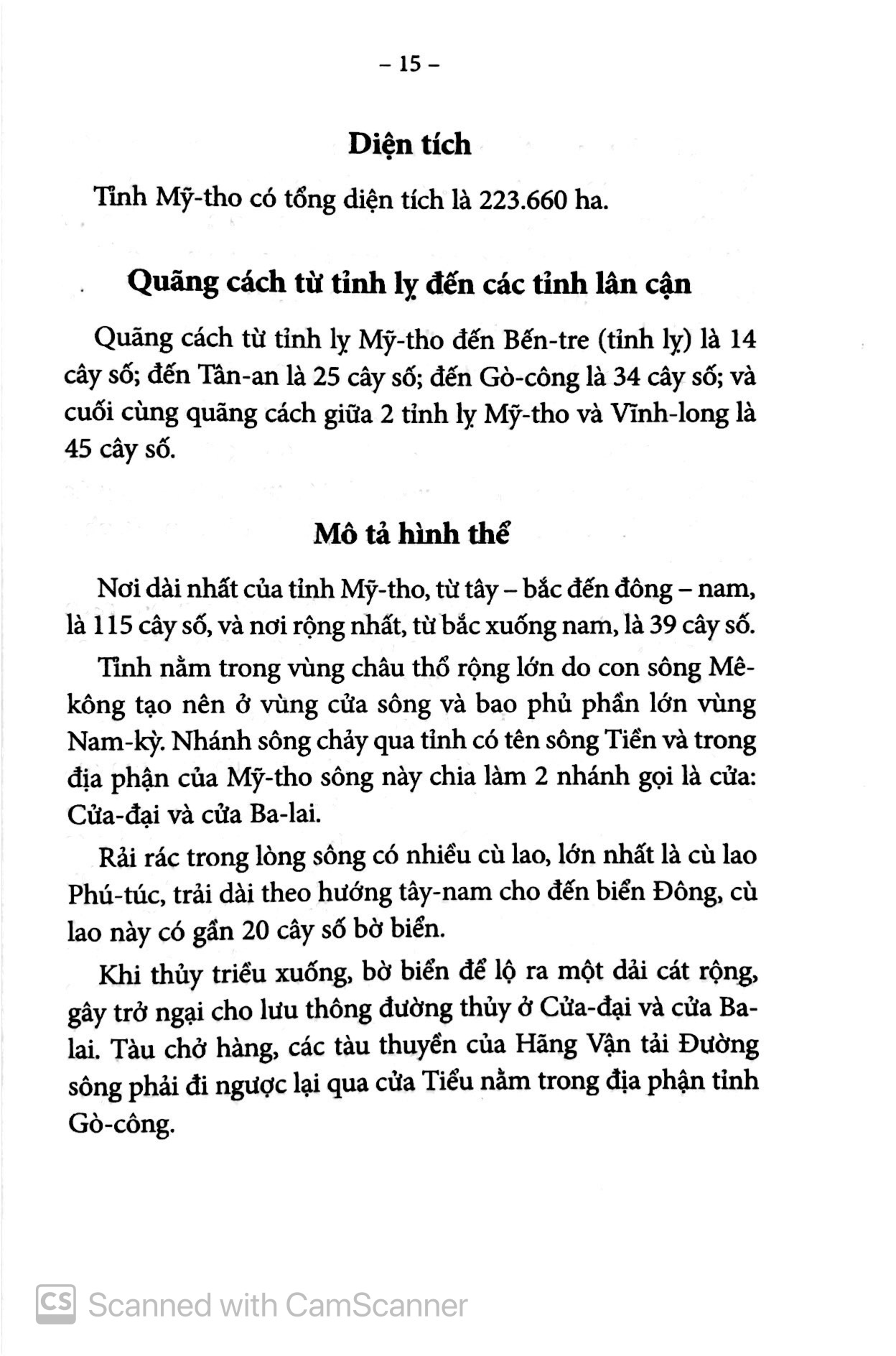 chuyên khảo về tỉnh mỹ tho - địa lý học: tự nhiên, kinh tế & lịch sử nam kỳ - Ảnh 6