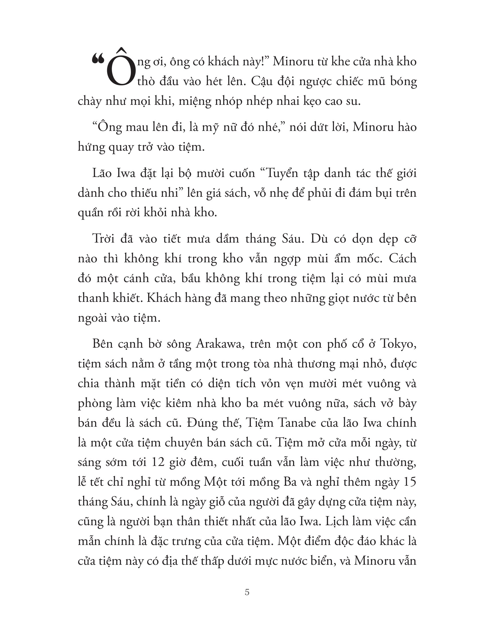 Chuyện Kỳ Lạ Ở Tiệm Sách Cũ Tanabe - Sách Bỏ Túi - Ảnh 5