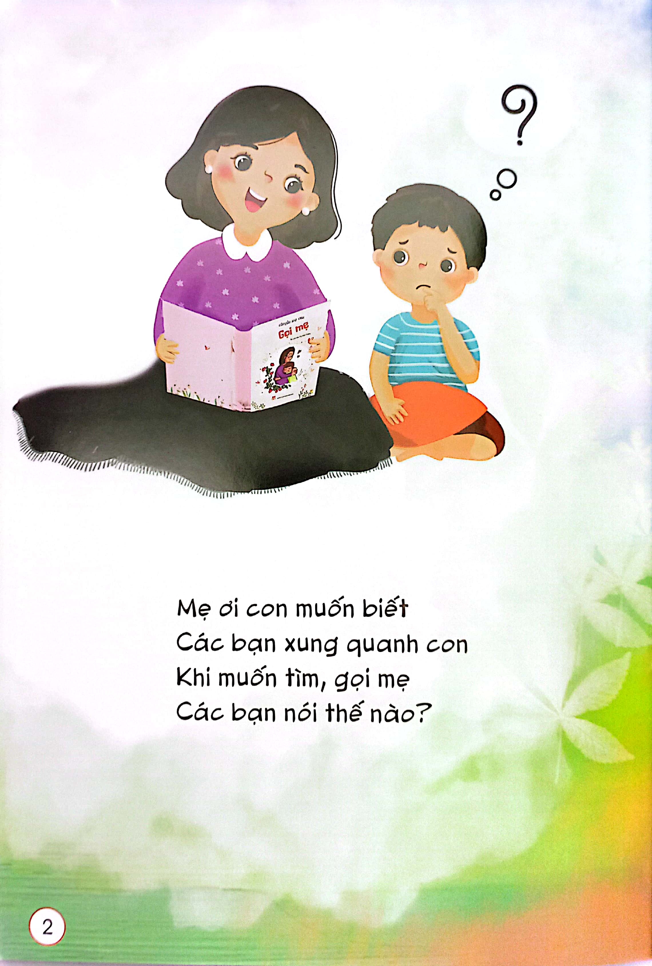 chuyện mẹ con - gọi mẹ - Ảnh 3