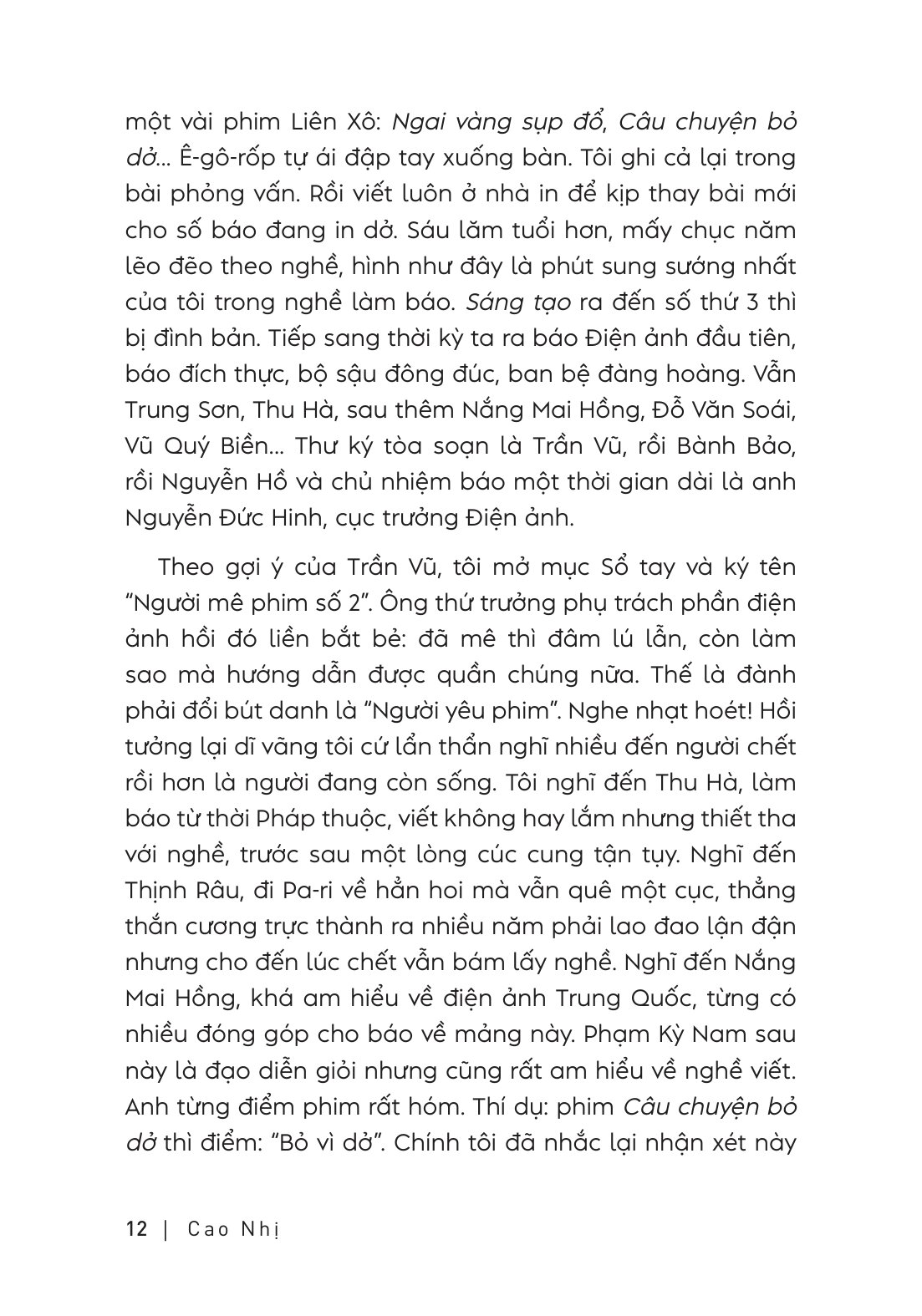 Chuyện Người Mê Phim Số 2 - Ghi Chép Về Điện Ảnh - Ảnh 12