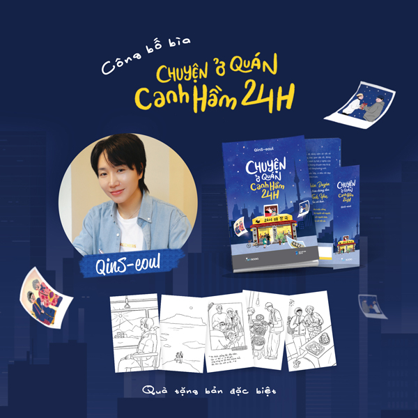 chuyện ở quán canh hầm 24h - bản đặc biệt - tặng kèm 1 bookmark + 5 postcard tô màu