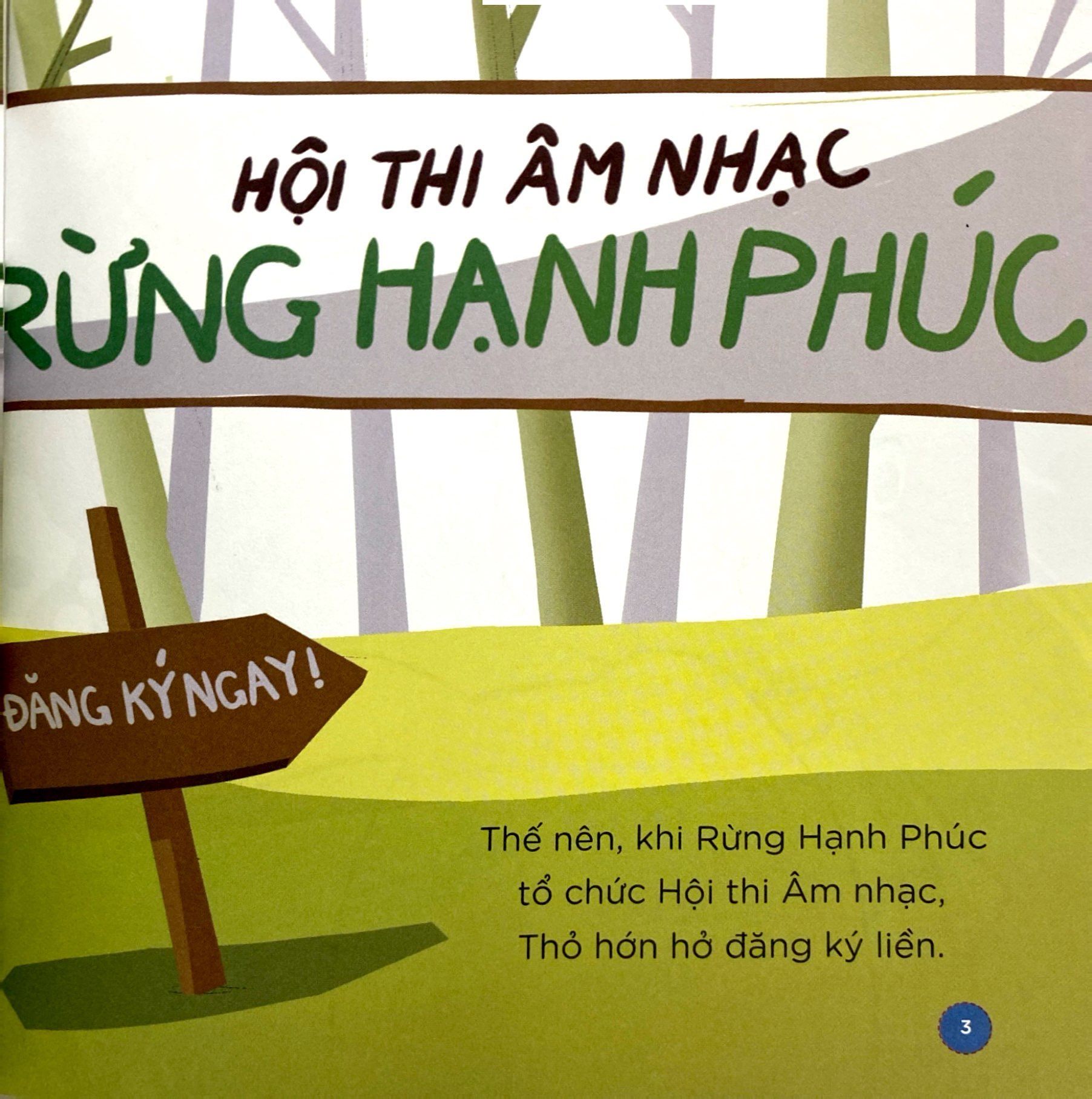 chuyện ở rừng hạnh phúc - chiếc tai của thỏ nâu - Ảnh 4